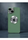 Apple İphone 14 Plus Kılıf Best Silikon - Yeşil