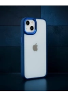 Apple İphone 14 Plus Kılıf Dora Kapak - Mavi