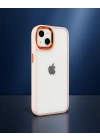 Apple İphone 14 Plus Kılıf Dora Kapak - Pudra