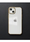 Apple İphone 14 Plus Kılıf Element Silikon - Gold