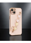 Apple İphone 14 Plus Kılıf Esila Silikon - Pudra