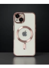 Apple İphone 14 Plus Kılıf Kross Magneticsafe Kapak - Rose
