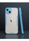 Apple İphone 14 Plus Kılıf Platin Silikon - Mavi