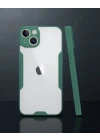 Apple İphone 14 Plus Kılıf Platin Silikon - Yeşil