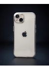Apple İphone 14 Plus Kılıf Razer Lensli Silikon - Gümüş
