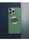 Apple İphone 14 Pro Kılıf Best Silikon - Yeşil
