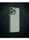 Apple İphone 14 Pro Kılıf Dora Kapak - Haki Yeşil