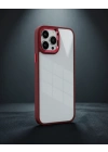 Apple İphone 14 Pro Kılıf Dora Kapak - Kırmızı