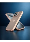 Apple İphone 14 Pro Kılıf Elegant Kapak - Pudra