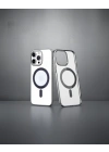 Apple İphone 14 Pro Kılıf Element Magneticsafe Sert Kapak - Gümüş