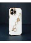 Apple İphone 14 Pro Kılıf Esila Silikon - Beyaz