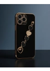 Apple İphone 14 Pro Kılıf Esila Silikon - Siyah