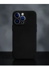Apple İphone 14 Pro Kılıf First Silikon - Siyah