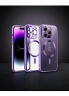 Apple İphone 14 Pro Kılıf Kross Magneticsafe Kapak - Mor
