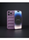 Apple İphone 14 Pro Kılıf Optimum Silikon - Mor