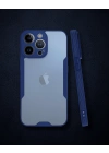 Apple İphone 14 Pro Kılıf Platin Silikon - Lacivert