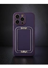 Apple İphone 14 Pro Max Kılıf Coco Elit Kapak - Derin Mor