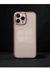 Apple İphone 14 Pro Max Kılıf Element Silikon - Pembe