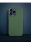 Apple İphone 14 Pro Max Kılıf Element Silikon - Yeşil