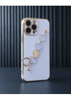 Apple İphone 14 Pro Max Kılıf Esila Silikon - Lila
