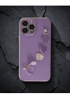 Apple İphone 14 Pro Max Kılıf Esila Silikon - Mor