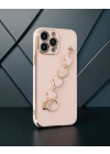Apple İphone 14 Pro Max Kılıf Esila Silikon - Pudra