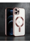 Apple İphone 14 Pro Max Kılıf Kross Magneticsafe Kapak - Rose