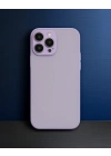 Apple İphone 14 Pro Max Kılıf Montreal Silikon Kapak - Mor