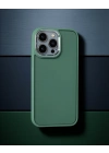 Apple İphone 14 Pro Max Kılıf Power Silikon - Yeşil