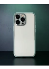 Apple İphone 14 Pro Max Kılıf Razer Lensli Silikon - Yeşil