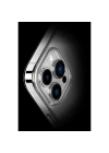 Apple iPhone 14 Pro Max Kılıf Tron Şeffaf Magsafe Kapak - Derin Mor