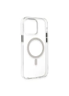 Apple iPhone 14 Pro Max Kılıf Tron Şeffaf Magsafe Kapak - Şeffaf