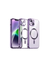 Apple iPhone 15 Kılıf Kross Magneticsafe Kapak - Mor