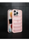 Apple İphone 15 Pro Kılıf Airmax Silikon Kapak - Pembe