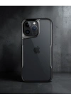 Apple İphone 15 Pro Kılıf Boyi Silikon Kapak - Siyah