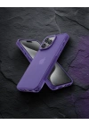 Apple İphone 15 Pro Kılıf Elegant Kapak - Derin Mor