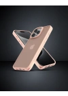 Apple İphone 15 Pro Kılıf Elegant Kapak - Pudra