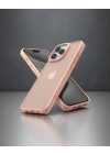 Apple İphone 15 Pro Max Kılıf Elegant Kapak - Pudra