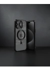 Apple İphone 15 Pro Max Kılıf Kross Magneticsafe Kapak - Siyah