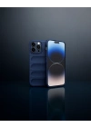 Apple İphone 15 Pro Max Kılıf Optimum Silikon - Lacivert