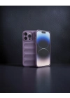 Apple İphone 15 Pro Max Kılıf Optimum Silikon - Mor