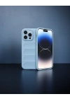 Apple İphone 15 Pro Max Kılıf Optimum Silikon - Sky Blue