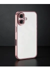 Apple İphone 16 Kılıf Razer Lensli Silikon - Pembe