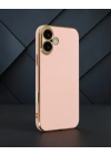 Apple İphone 16 Kılıf Volet Silikon - Pembe