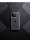 Apple İphone 16 Plus Kılıf Boyi Silikon Kapak - Derin Mor