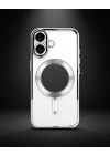Apple İphone 16 Plus Kılıf Kross Magneticsafe Kapak - Gümüş