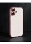 Apple İphone 16 Plus Kılıf Razer Lensli Silikon - Pembe