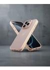 Apple İphone 16 Pro Kılıf Elegant Kapak - Pudra
