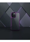 Apple İphone 16 Pro Max Kılıf Boyi Silikon Kapak - Derin Mor