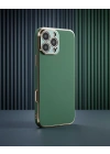 Apple İphone 16 Pro Max Kılıf Volet Silikon - Açık Yeşil
